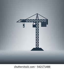 building construction crane icon