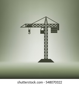 building construction crane icon