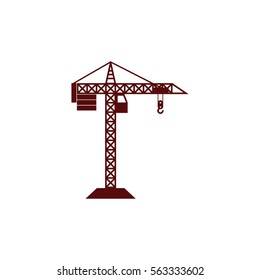 building construction crane icon