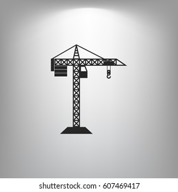 building construction crane icon