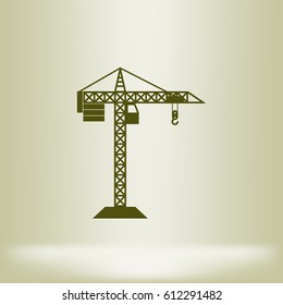 building construction crane icon