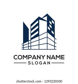 Building construction design to be used as a logo icon template for business constructors and more.