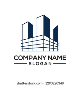 Building construction design to be used as a logo icon template for business constructors and more.