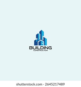 Building construction design to be used as a logo icon template for business constructors and more construction crane logo clip art silhouette, icon design vector art illustration