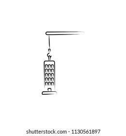 building construction icon. Element of idea icon for mobile concept and web apps. Sketch style building construction icon can be used for web and mobile. Premium icon on white background