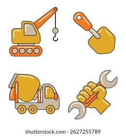 Building and Construction Icon Pack