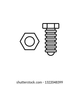 Building, Construction, Industryline vector design of construction, presentation template for website banner and landing page header, timeline, infographics - Vector