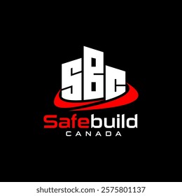 Building and construction logo Design by sbc and lettering 