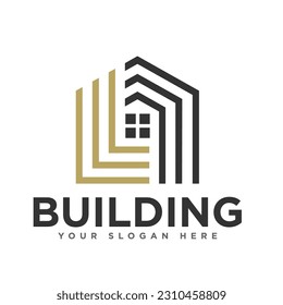 Building and Construction Logo Design Illustration