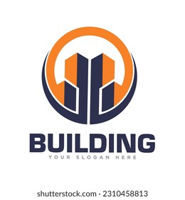 Building and Construction Logo Design Illustration