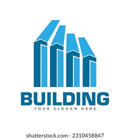Building and Construction Logo Design Illustration