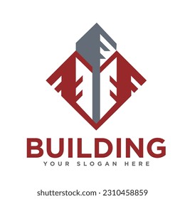 Building and Construction Logo Design Illustration