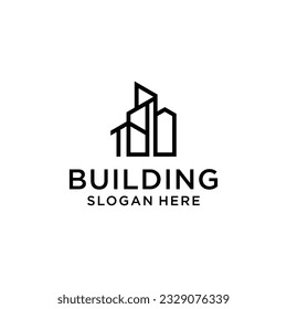 Building Construction logo design template