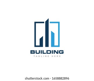 Building Construction Logo Design Vector