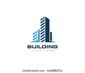 Building Construction Logo Design Vector