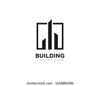 Building Construction Logo Design Vector