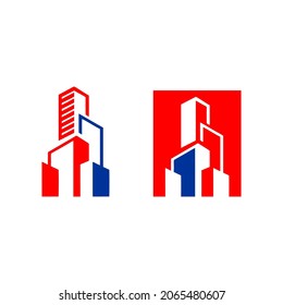 Building construction logo design vector templae
