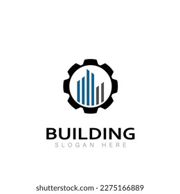 Building Construction Logo Design Vector real estate