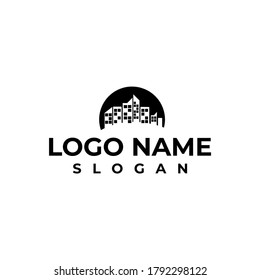 building and construction logo icon
