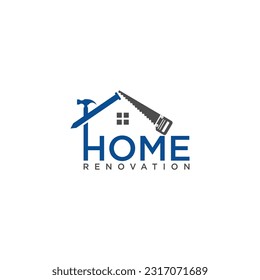 Building Construction Logo Icon Design Vector  home renovation