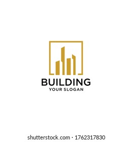 building construction logo, modern, unique, clean
