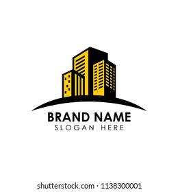 building construction logo template