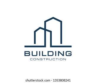 Building Construction Logo Vector Design Template