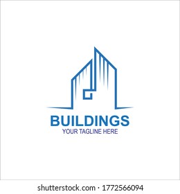 Building and Construction Logo Vector Design. Real Estate Logo