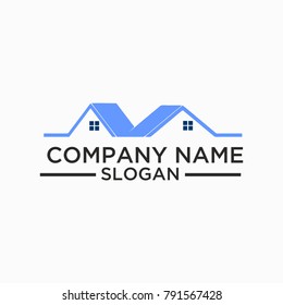 Building and Construction Logo Vector Design. Real Estate Logo Template Design For Business