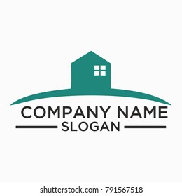 Building and Construction Logo Vector Design. Real Estate Logo Template Design For Business