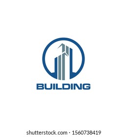 Building Construction Real Estate Logo Template Vector Icon