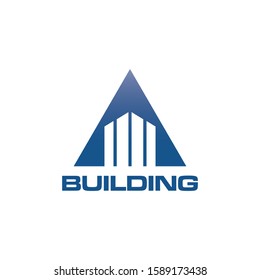 Building Construction Real Estate Logo Template Vector Icon