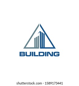 Building Construction Real Estate Logo Template Vector Icon