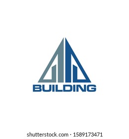 Building Construction Real Estate Logo Template Vector Icon