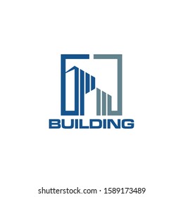 Building Construction Real Estate Logo Template Vector Icon