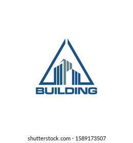 Building Construction Real Estate Logo Template Vector Icon