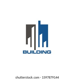 Building Construction Real Estate Logo Template Vector Icon