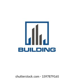 Building Construction Real Estate Logo Template Vector Icon