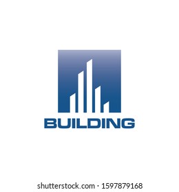 Building Construction Real Estate Logo Template Vector Icon