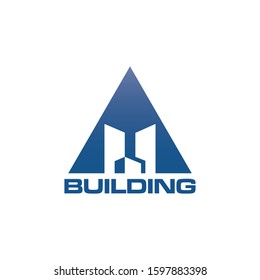 Building Construction Real Estate Logo Template Vector Icon