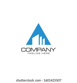 Building Construction Real Estate Logo Template Vector Icon