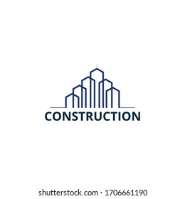 CONSTRUCTION BUSINESS LOGO Royalty Free Stock SVG Vector and Clip Art