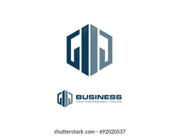 Building Construction Real Estate Logo Template Vector Icon