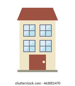 building construction silhouette icon vector isolated graphic