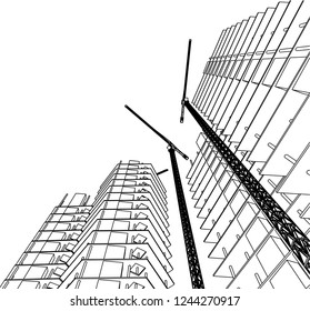 building construction site
