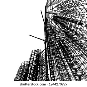 building construction site
