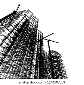 building construction site