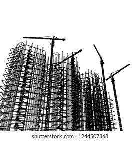 building construction site