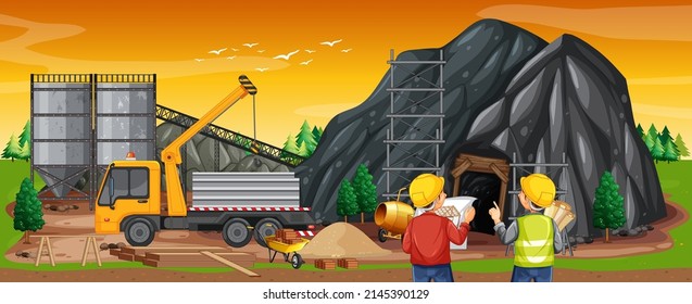 Ilustración del fondo del edificio