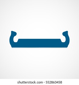 Building Construction Tool Jointer Blue Flat Icon On White Background